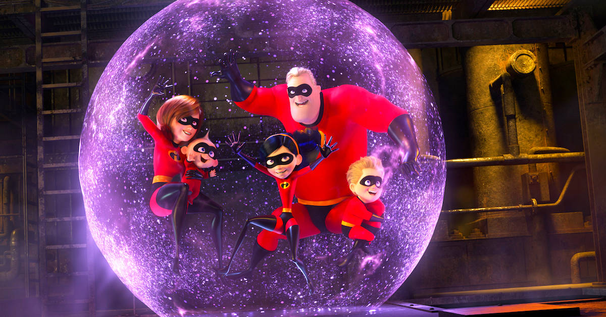 the incredibles 2 family in force field