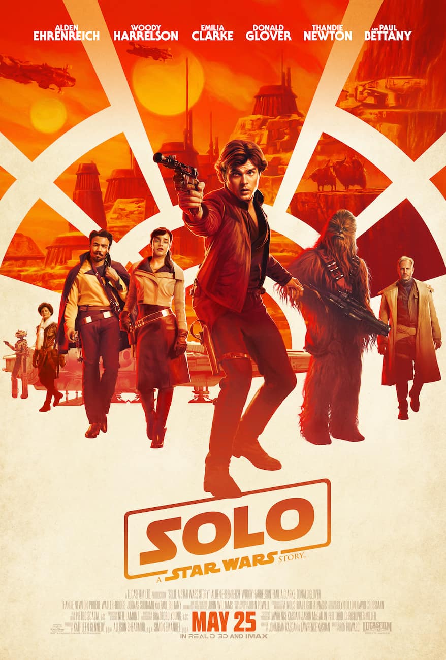 Star Wars Solo: A Star Wars Story movie poster