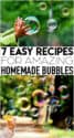 How to Make Bubbles: The Best Homemade Bubble Recipes!