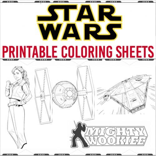 Star Wars Coloring Pages - Free Star Wars Printables