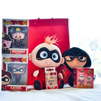 Incredibles 2 merchandise from funko pop, disney store