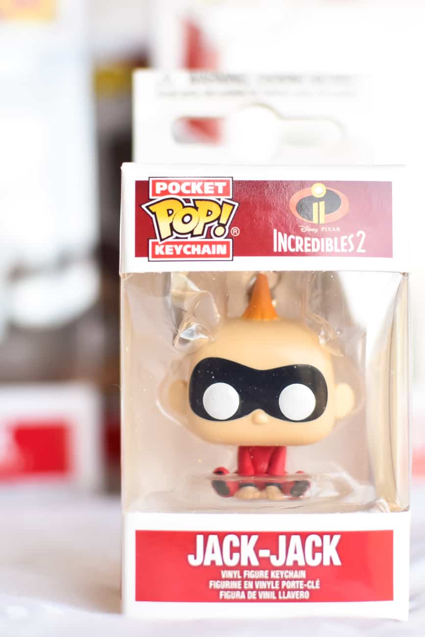 Incredibles 2 merchandise funko pop jack jack keychain