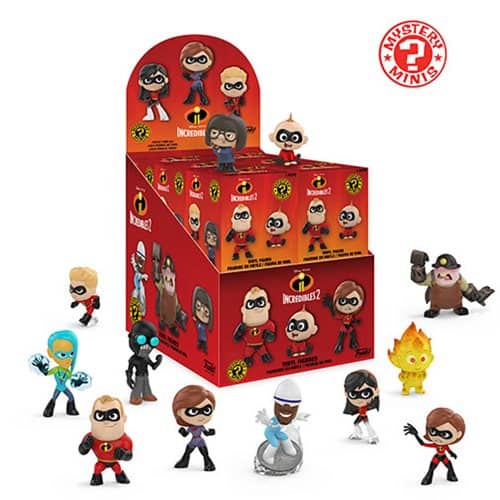 Incredibles 2 merchandise Funko Mystery Mini collection