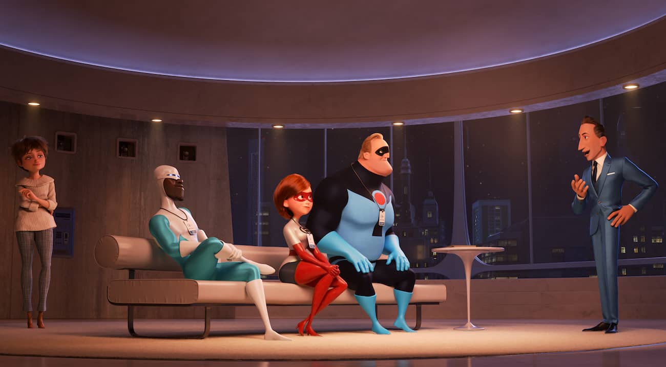 Incredibles 2 Evelyn Deavor Winston Deavor Catherine Keener Bob Odenkirk