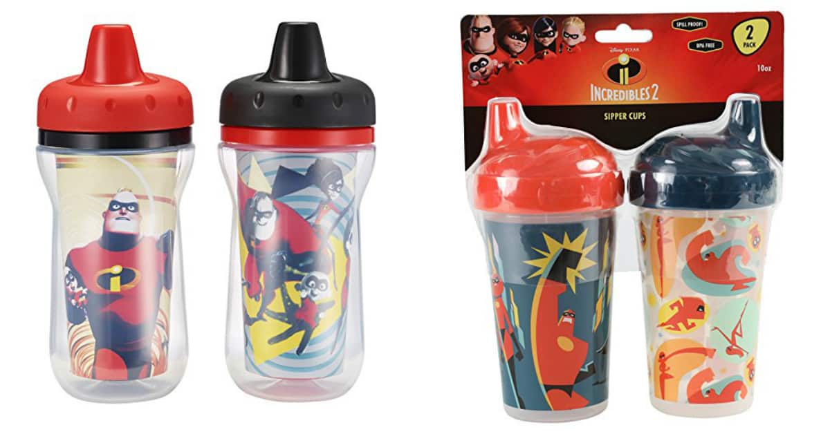 Incredibles sippy cups