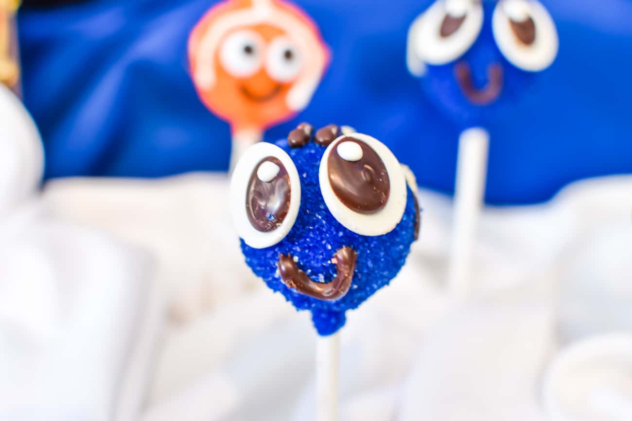 Pixarfest dory cake pop nemo cakepop