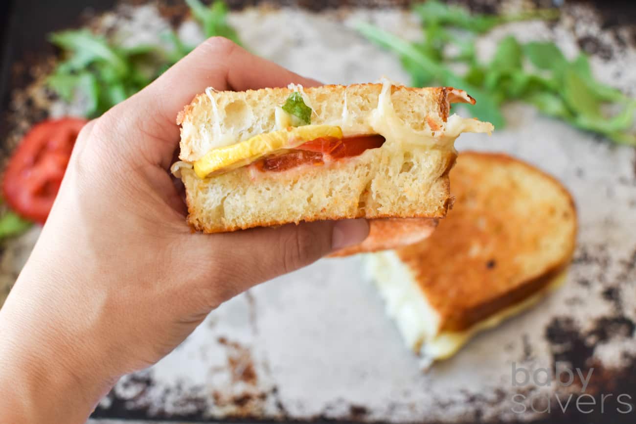 zucchini grilled cheese