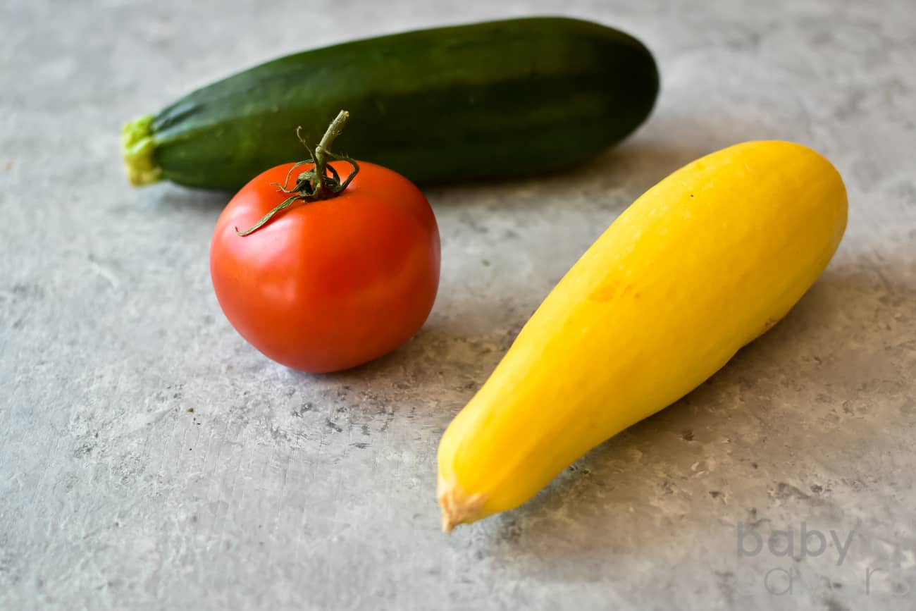 ingredients for zucchini grilled cheese