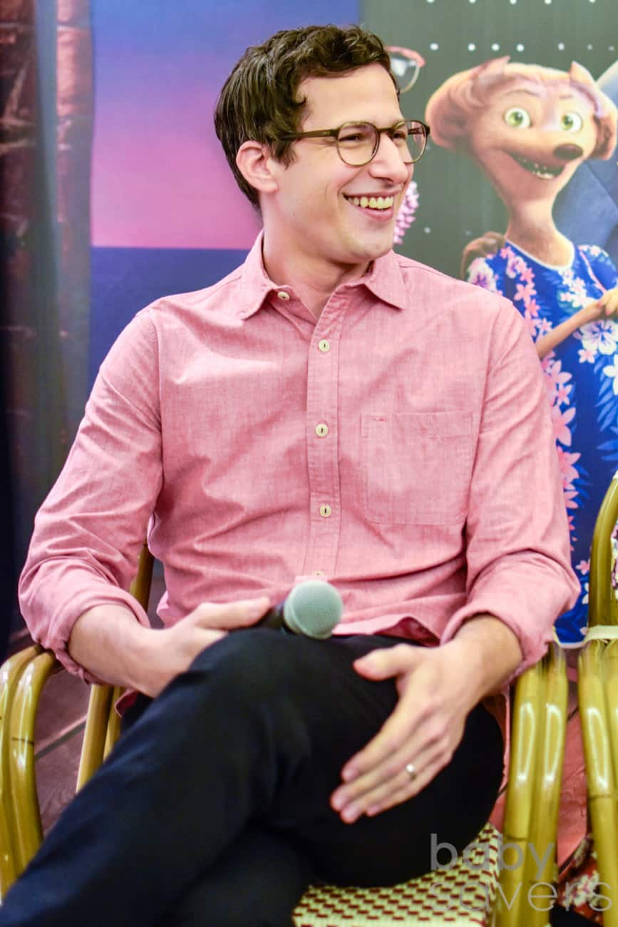 Hotel Transylvania 3 press conference Andy Samberg