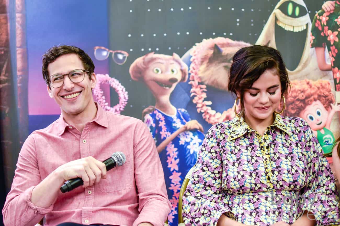 Hotel Transylvania 3 quotes press conference Andy Samberg Selena Gomez