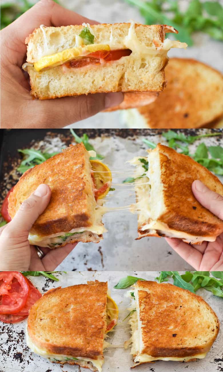 Easy zucchini grilled cheese recipe