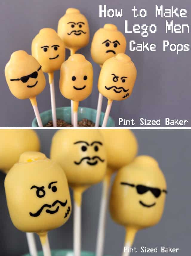 lego cake pops