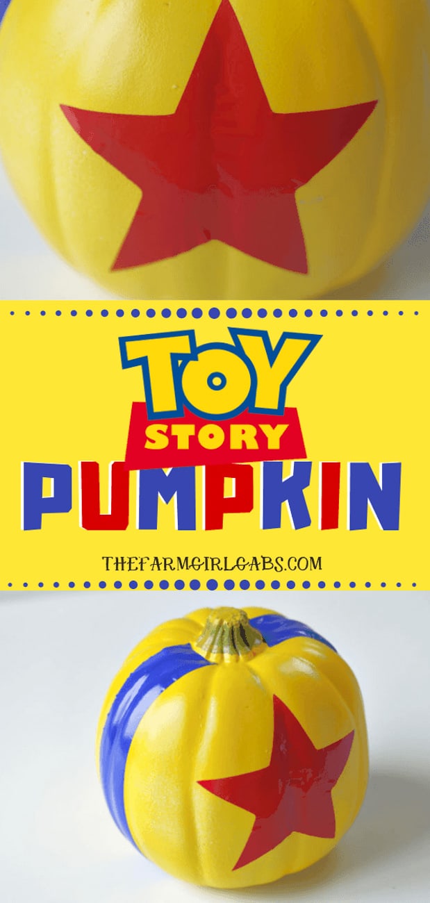 painting pumpkin ideas Disney Toy Story