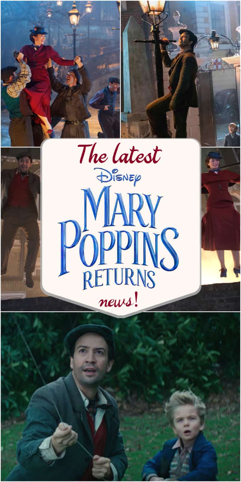 Mary Poppins Returns news and all new photos from the movie!