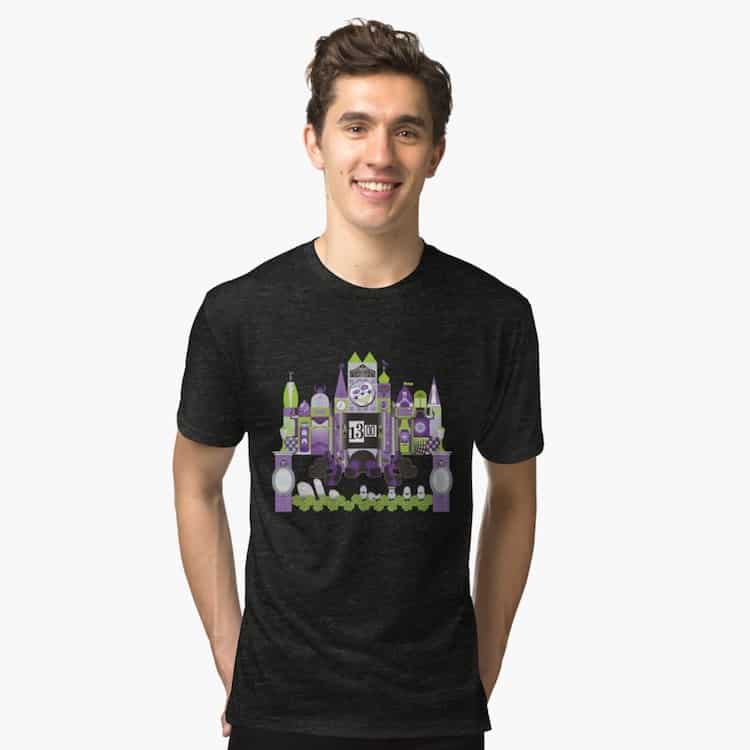 It's a Small World and Haunted Mansion Disneyland Shirts