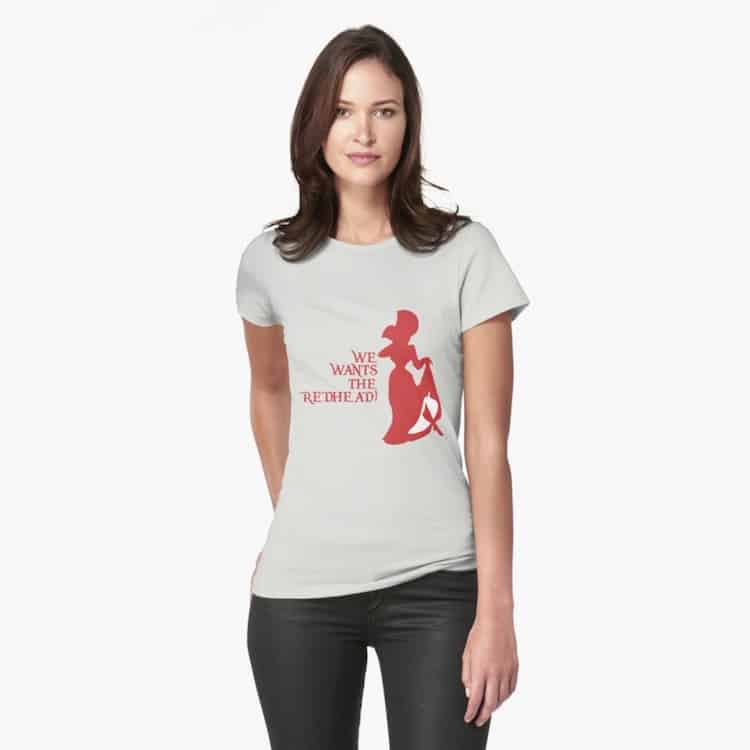 We Wants the Redhead Disneyland shirts