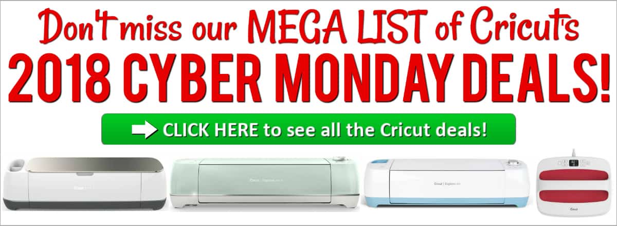 Cricut Cyber Monday deals