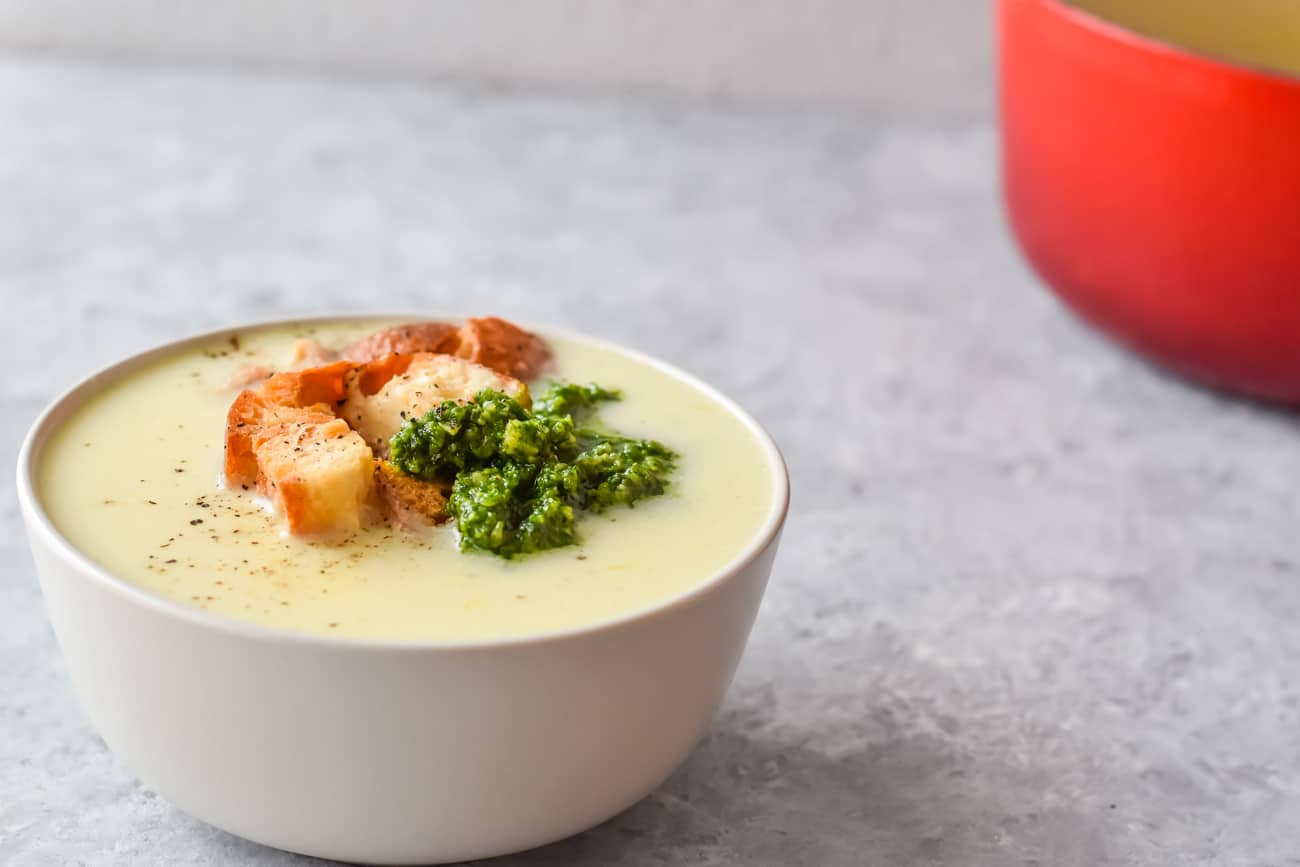 cauliflower cheese soup recipe