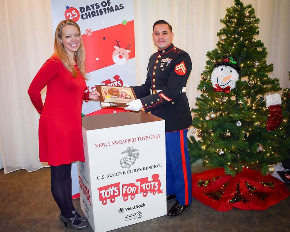 25 days of Christmas toys for tots