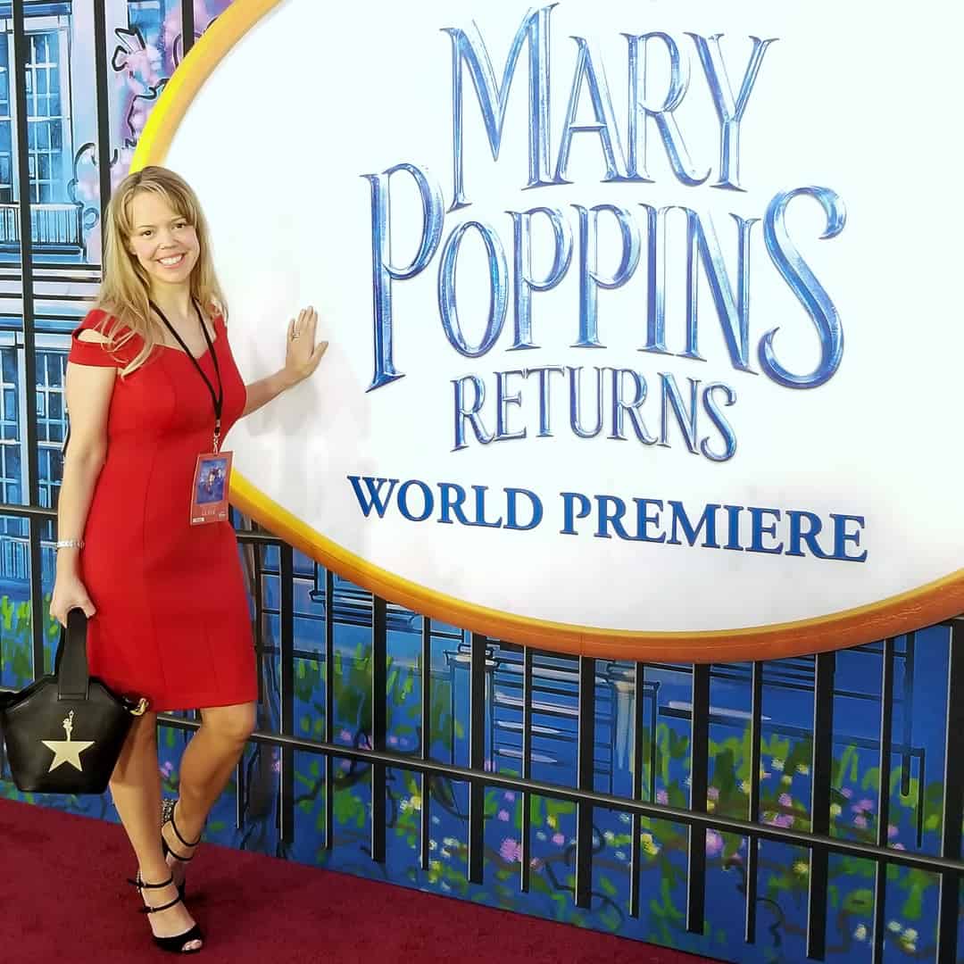 Marybeth Hamilton at Mary Poppins Returns premiere