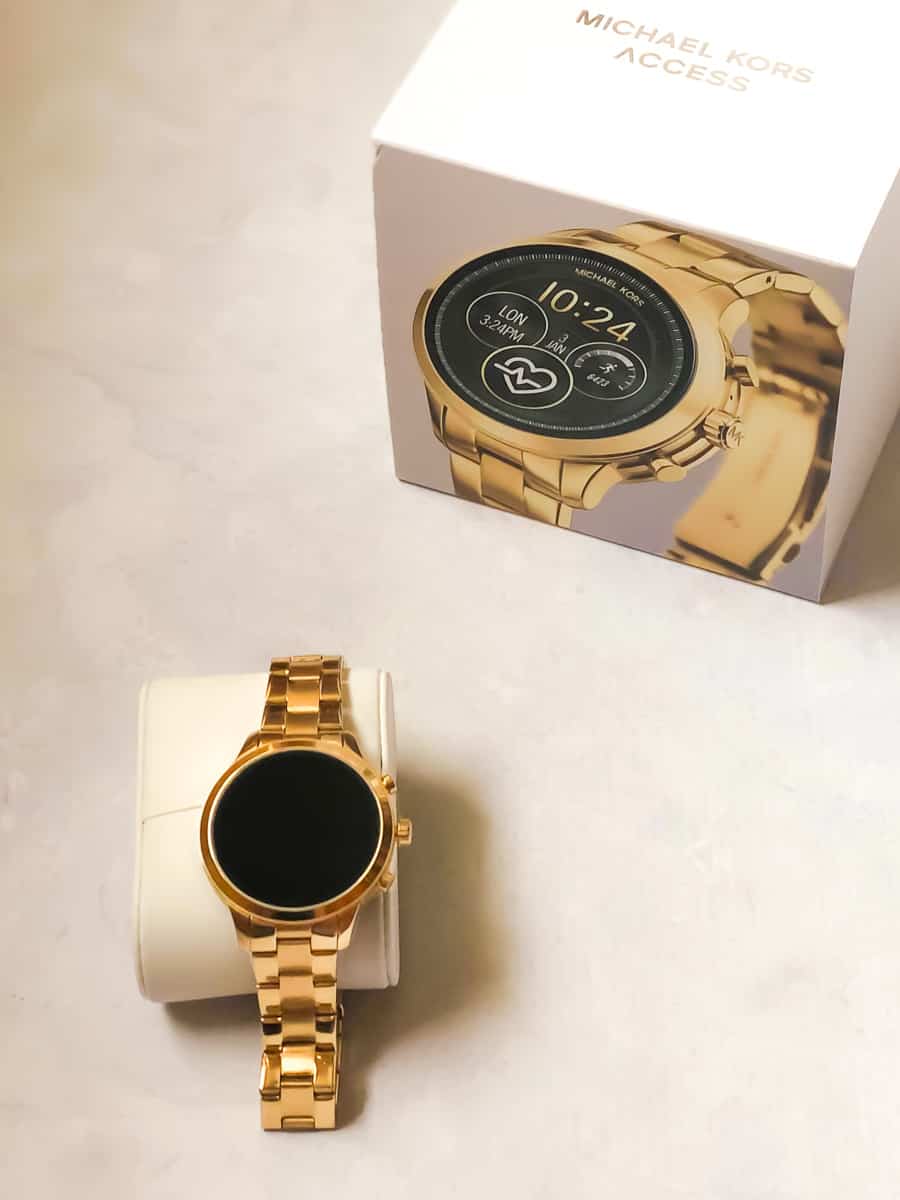 gold mk smart watch