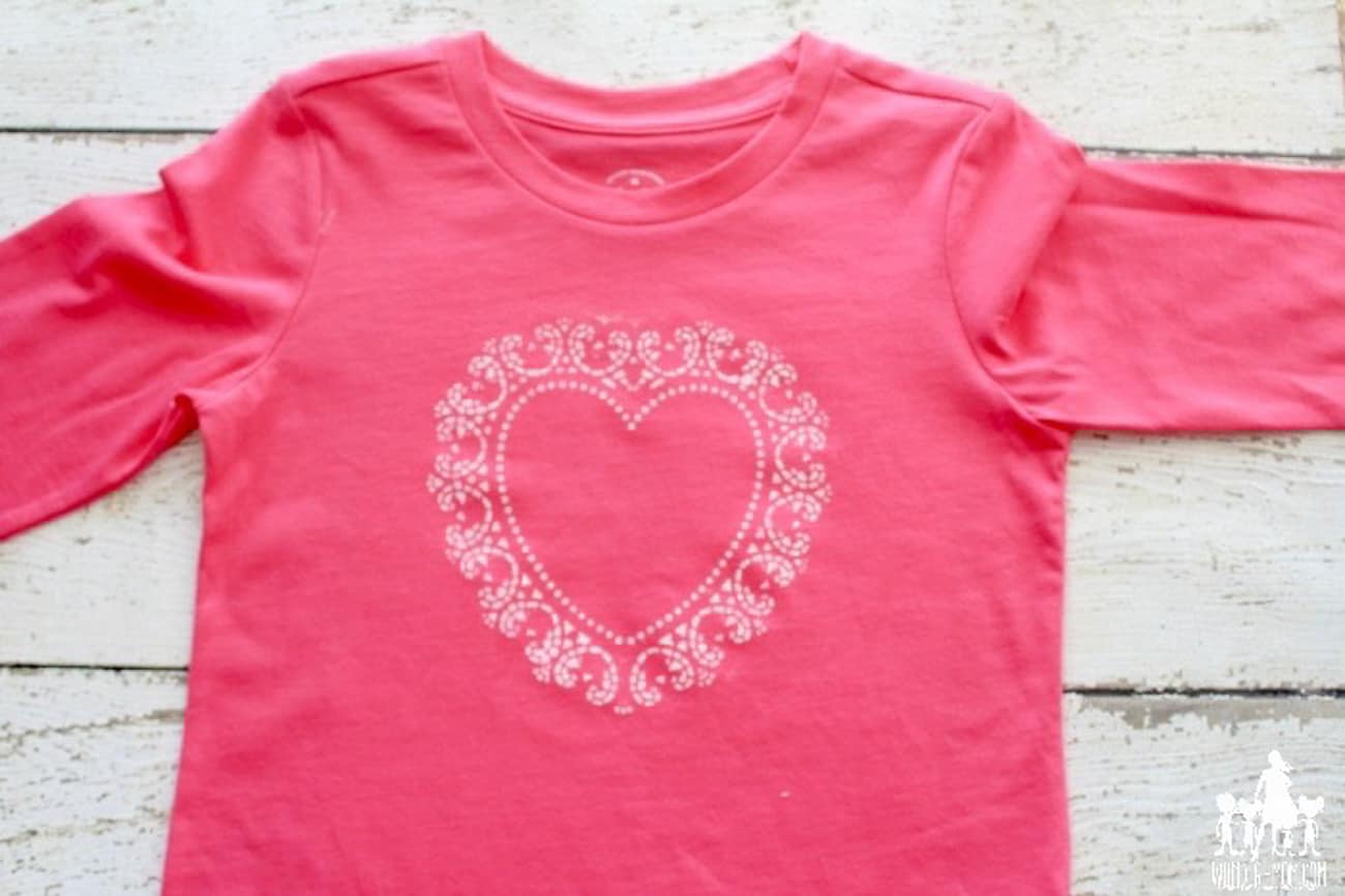 Valentine crafts for kids homemade shirt