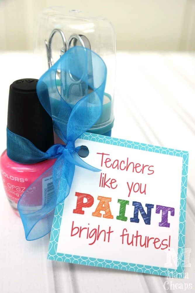 teacher appreciation printable nail polish