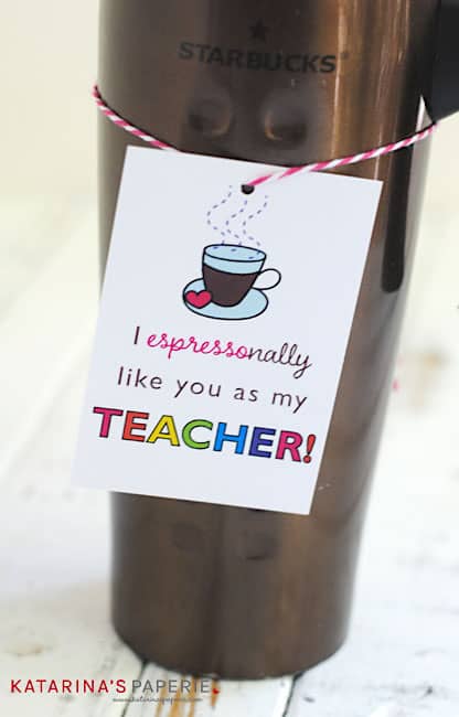 teacher appreciation printables starbucks