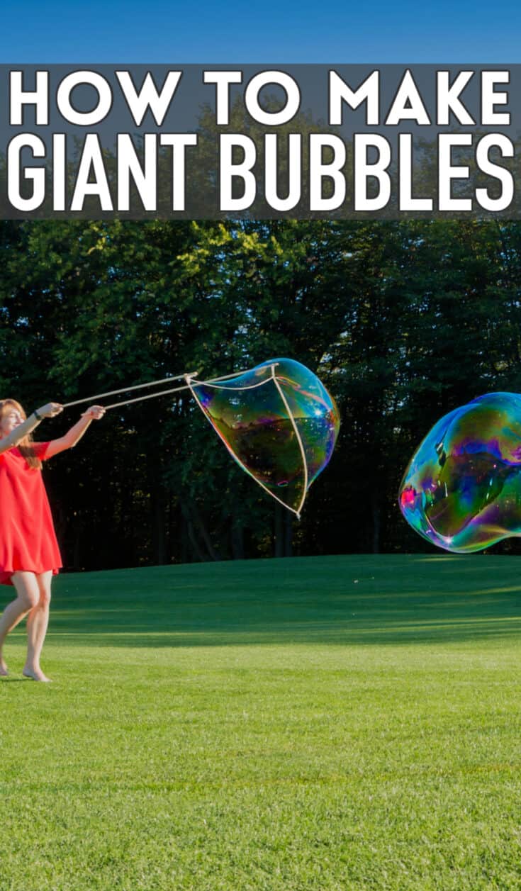 How to Make Huge Bubbles The Best Recipe and Instructions