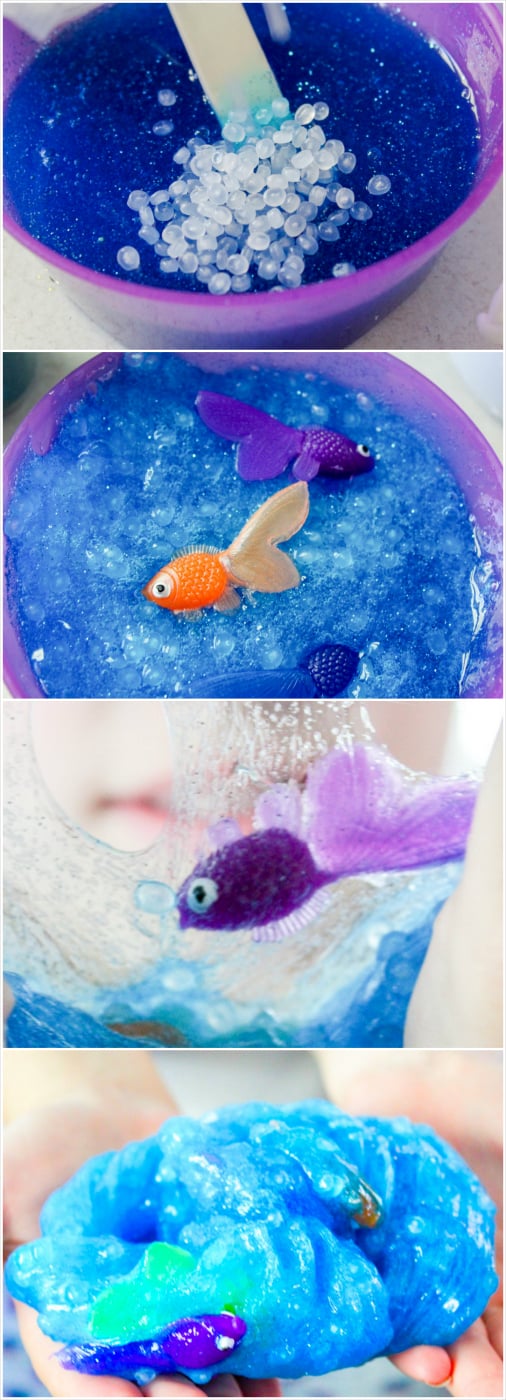 how to make ocean slime