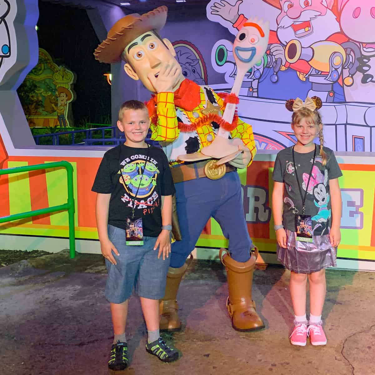 Forky at Toy Story Land