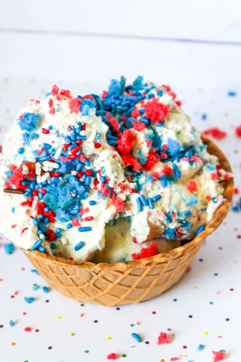 birthday cake ice cream recipe