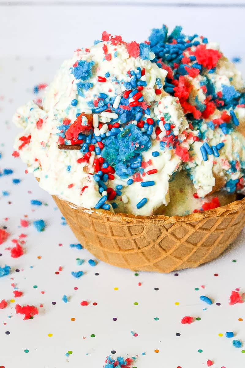 birthday cake ice cream