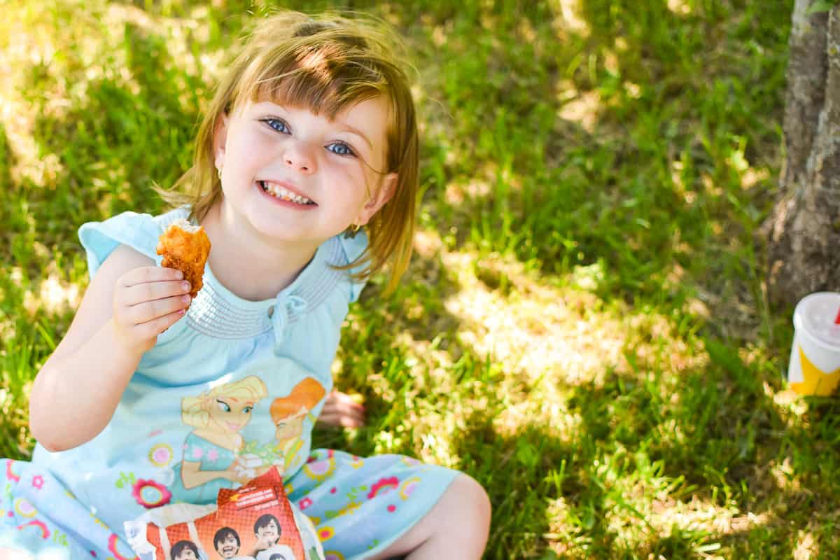 Hardee's kids meal chicken tenders