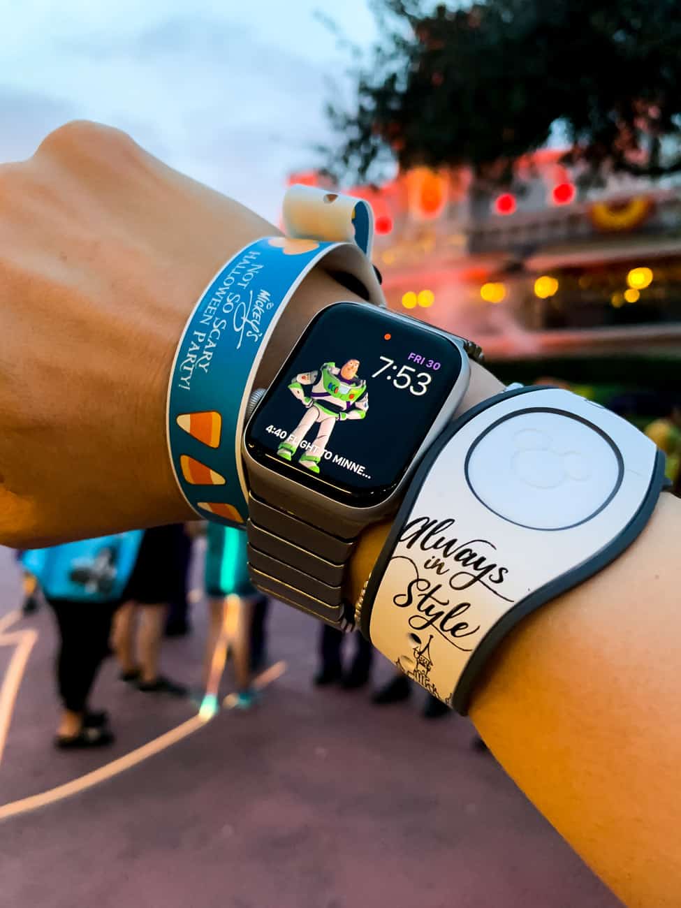 Mickey's Not So Scary Halloween Party wristband