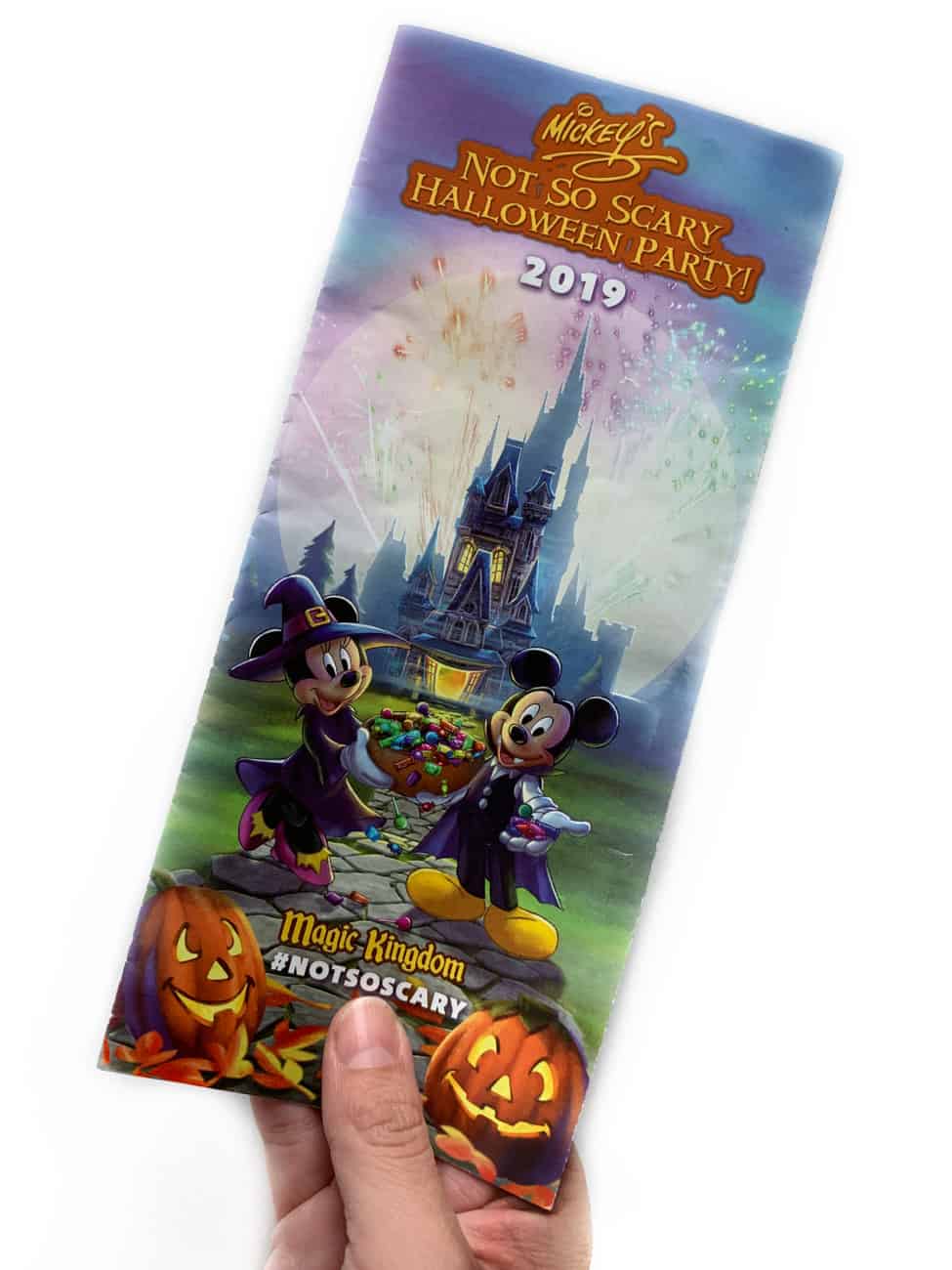 Mickey's Not So Scary Halloween Party map