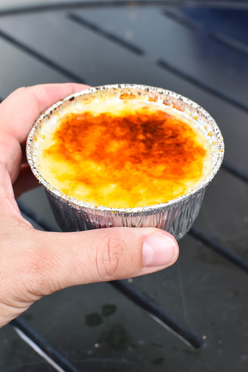 Best Snacks at Epcot creme brulee