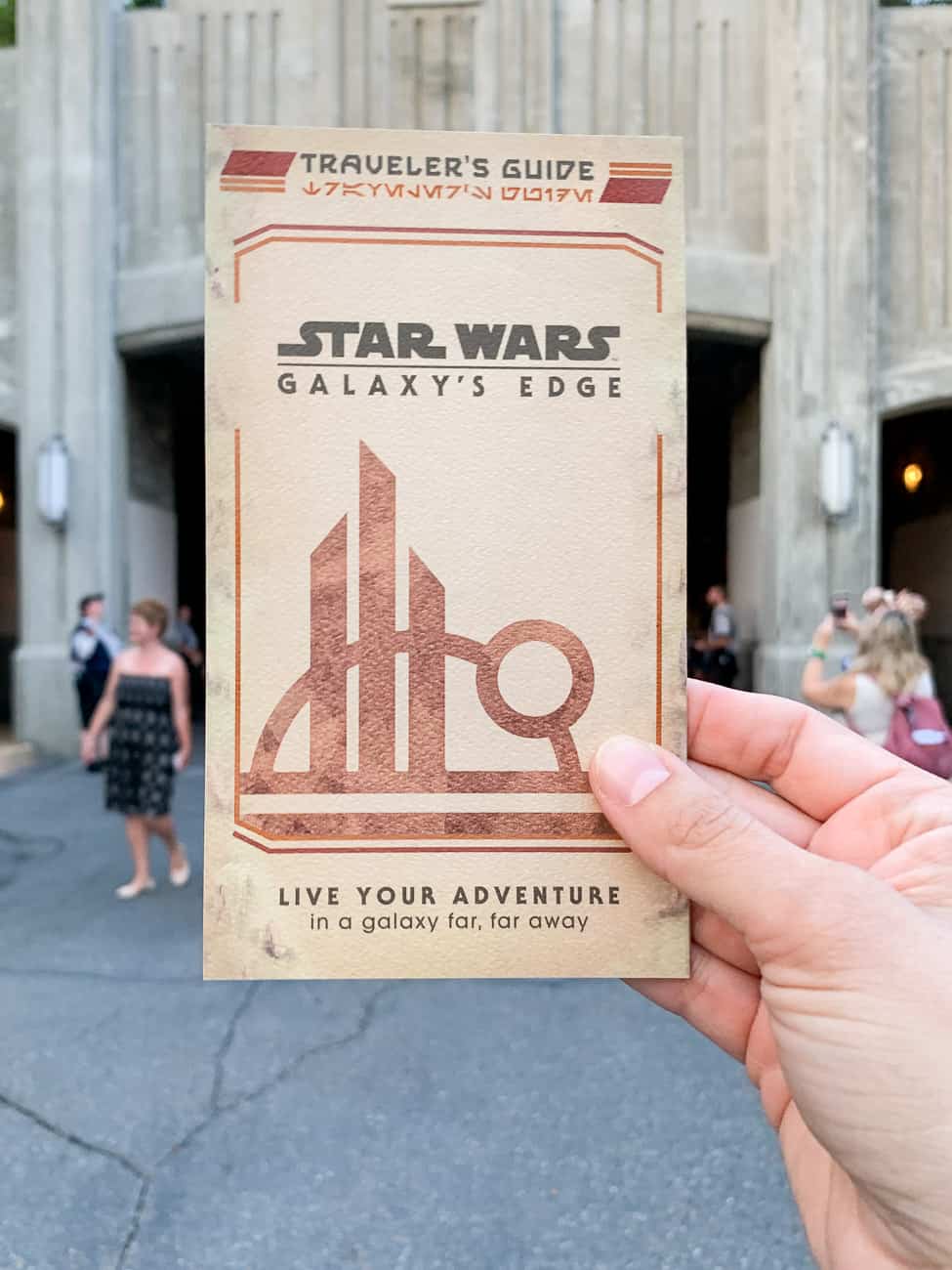 Star Wars Galaxy's Edge map