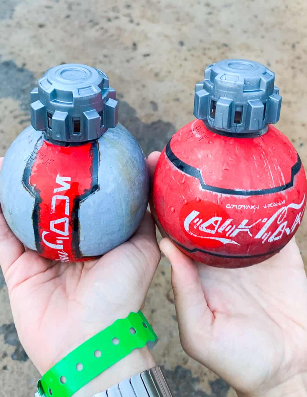 reasons to visit Star wars galaxy's edge coke bottles thermal detonators