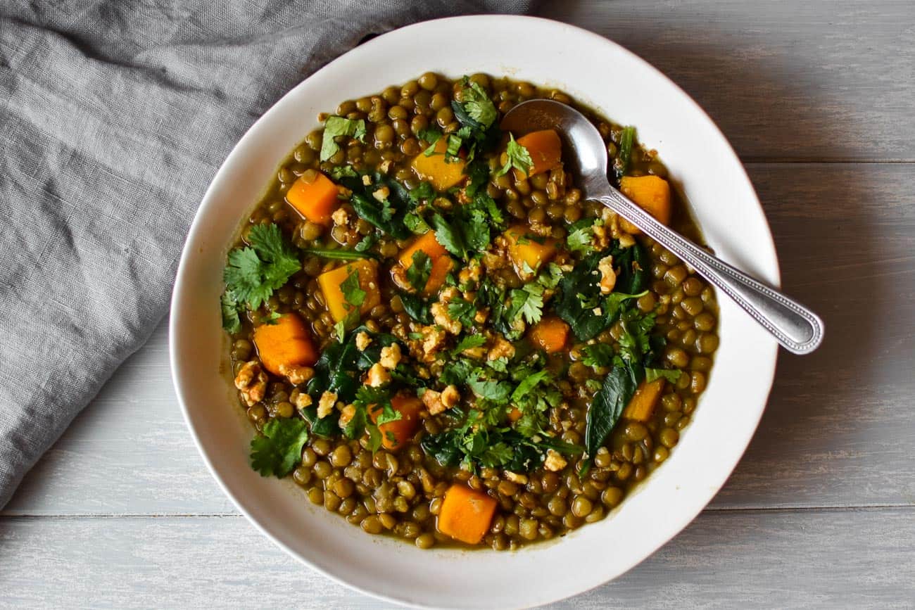 vegan lentil soup recipe