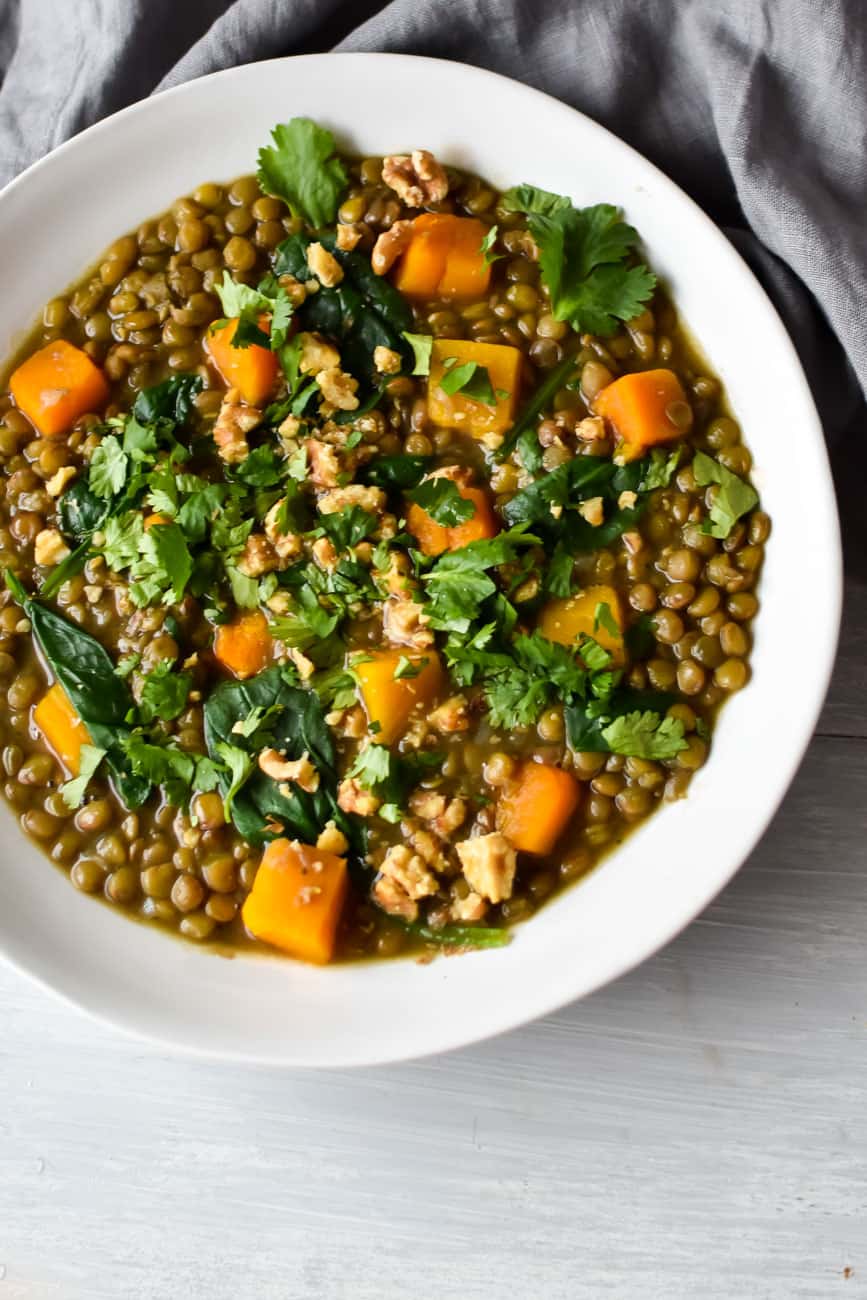 vegan lentil soup recipe