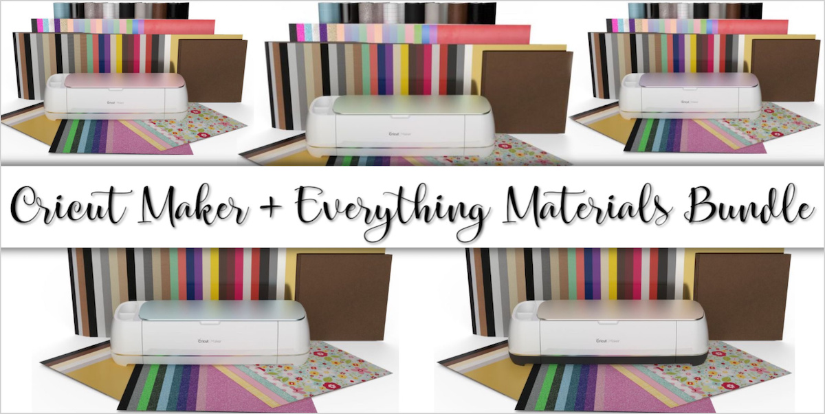 Cricut maker deals everything materials bundle