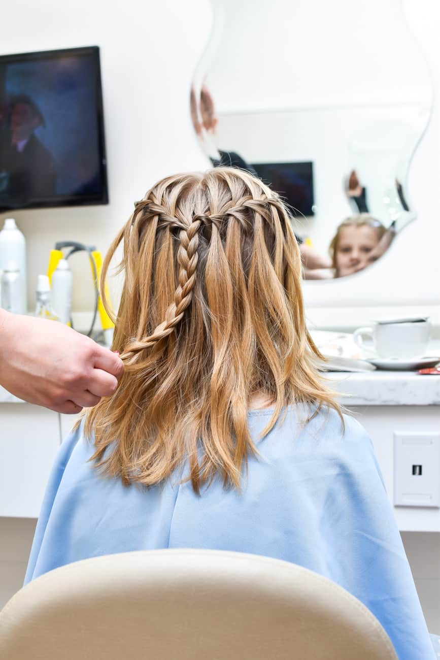 frozen braids from drybar