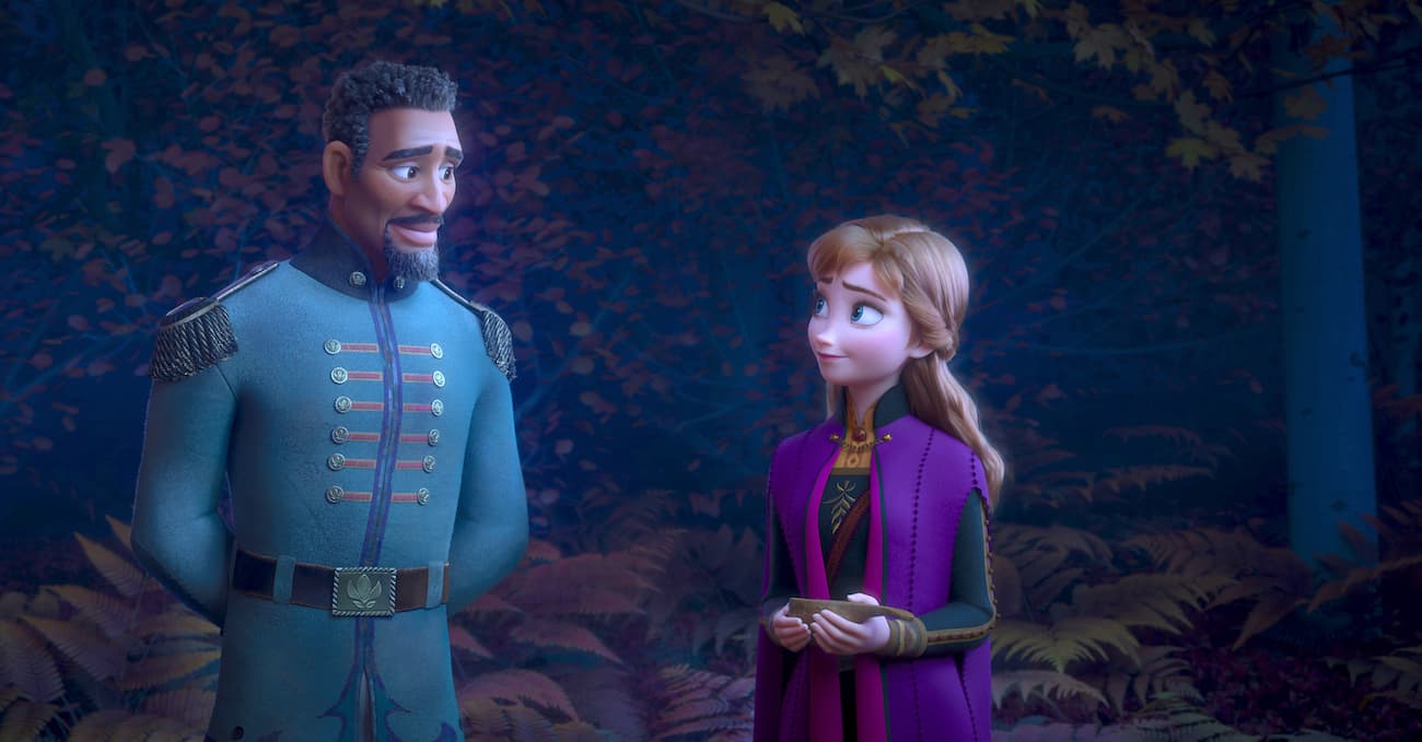 General Mattias with Anna in Frozen 2