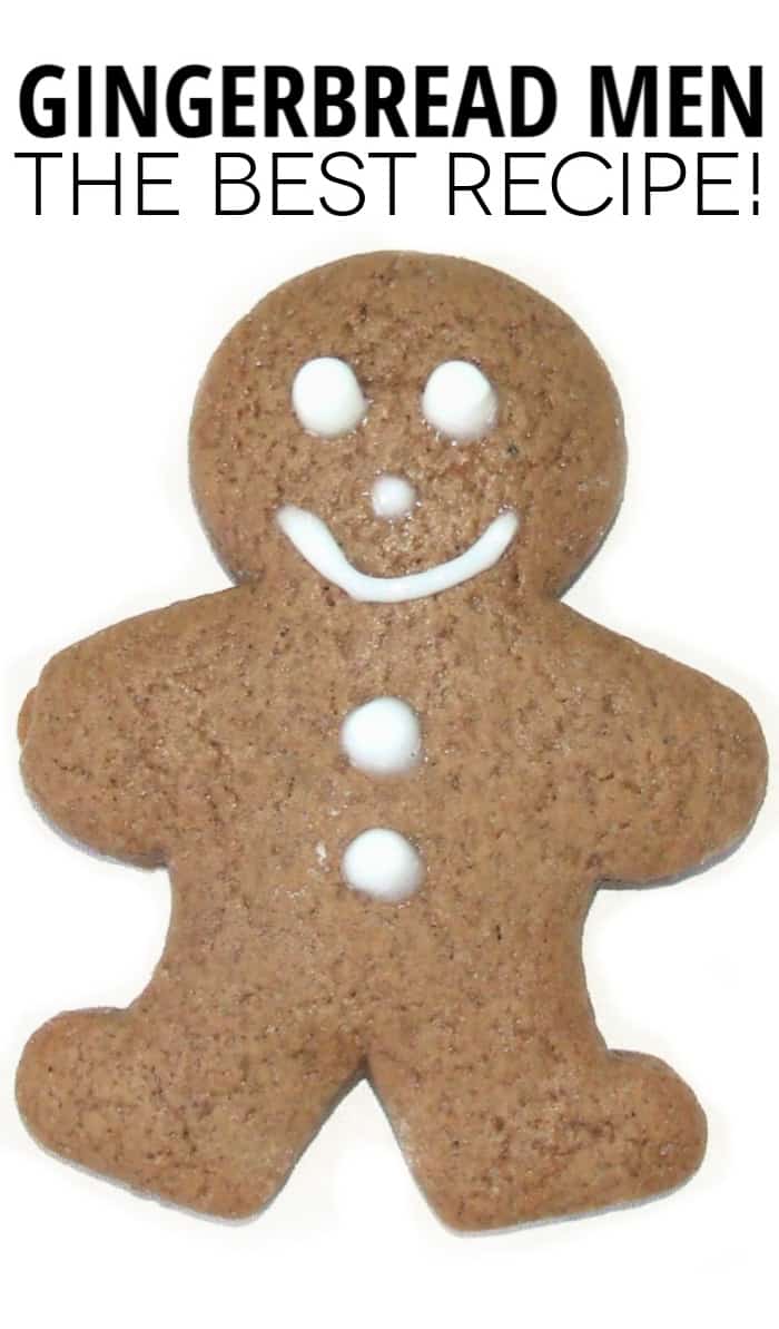 Gingerbread Cookies Recipe for Perfect Gingerbread Men!