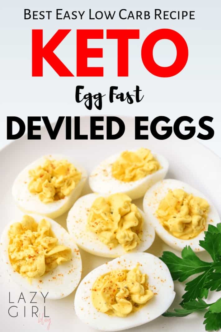 keto egg fast deviled eggs