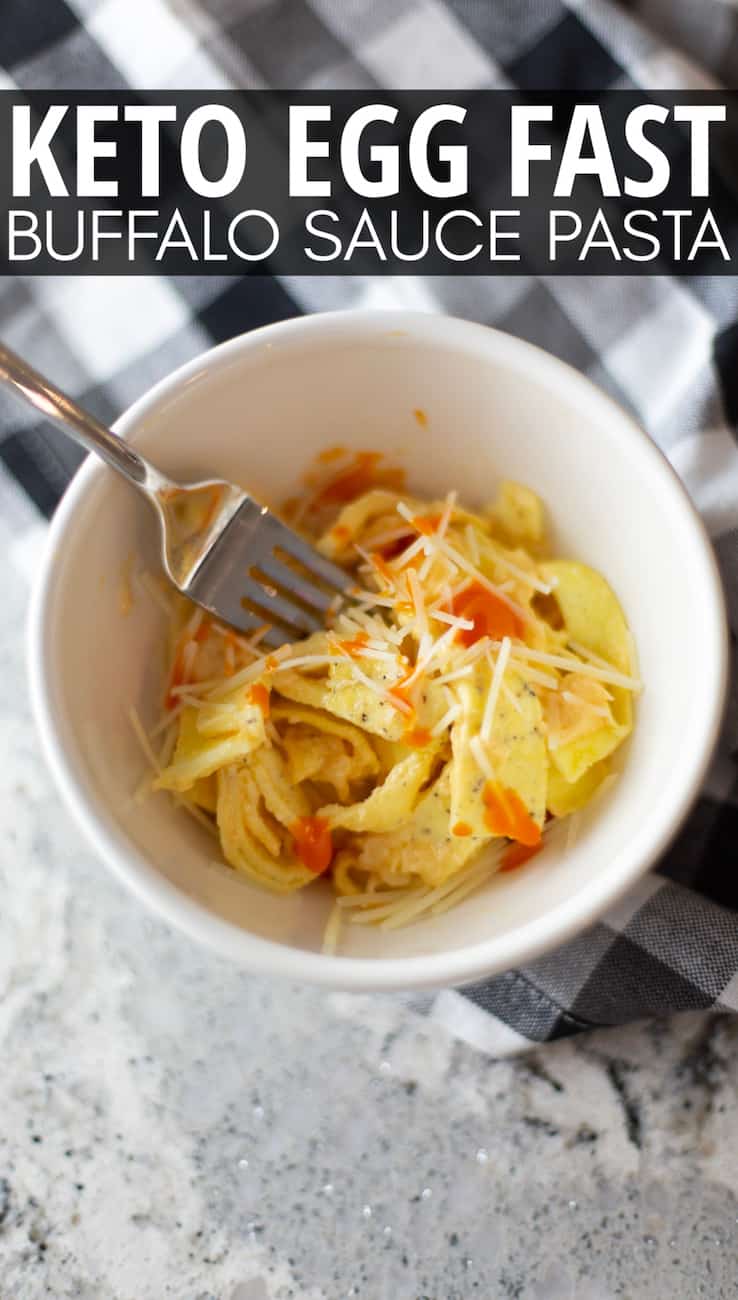 low carb buffalo sauce pasta