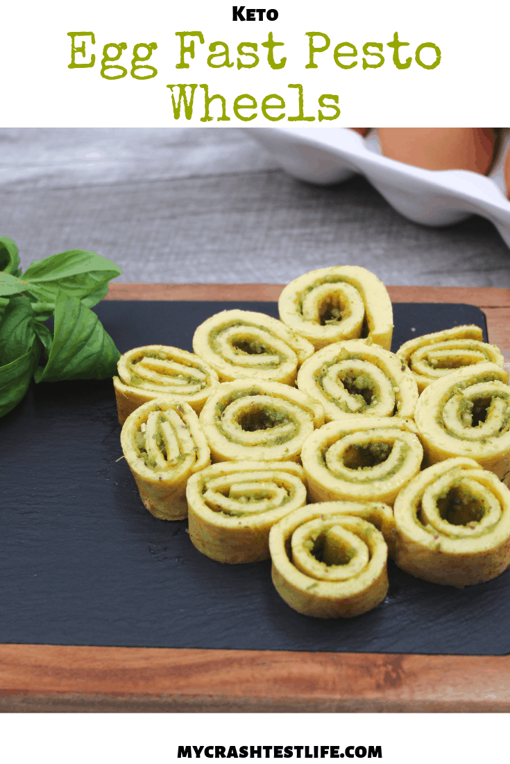 low carb pesto wheels