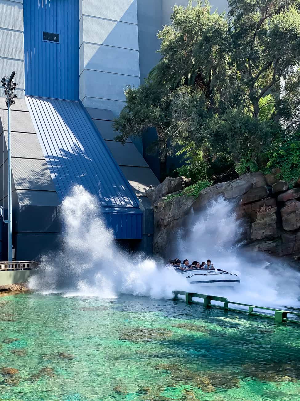 Jurassic World ride at Universal Studios