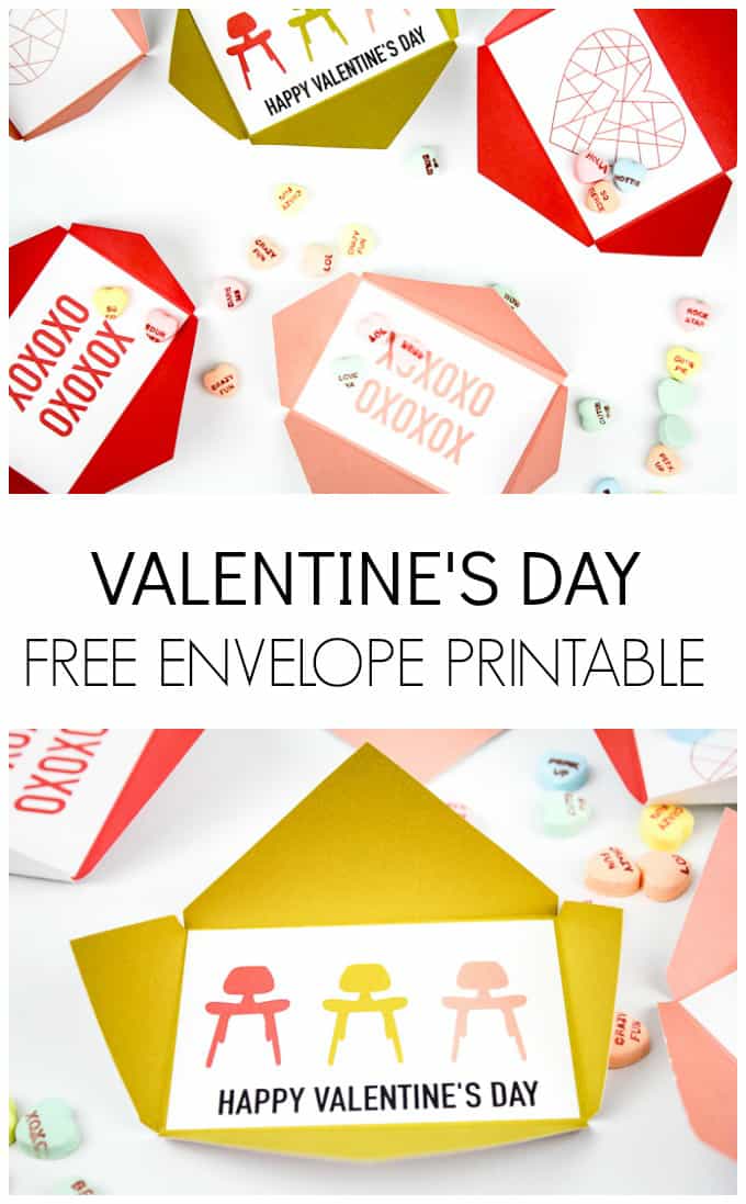 diy envelopes for valentines day